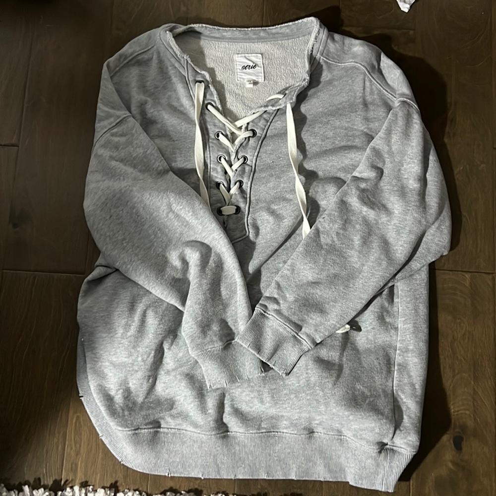 Aerie Pullover Gray
